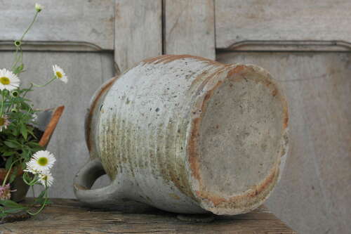 French antique confit pot