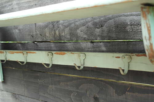 Painted French Game Shelf