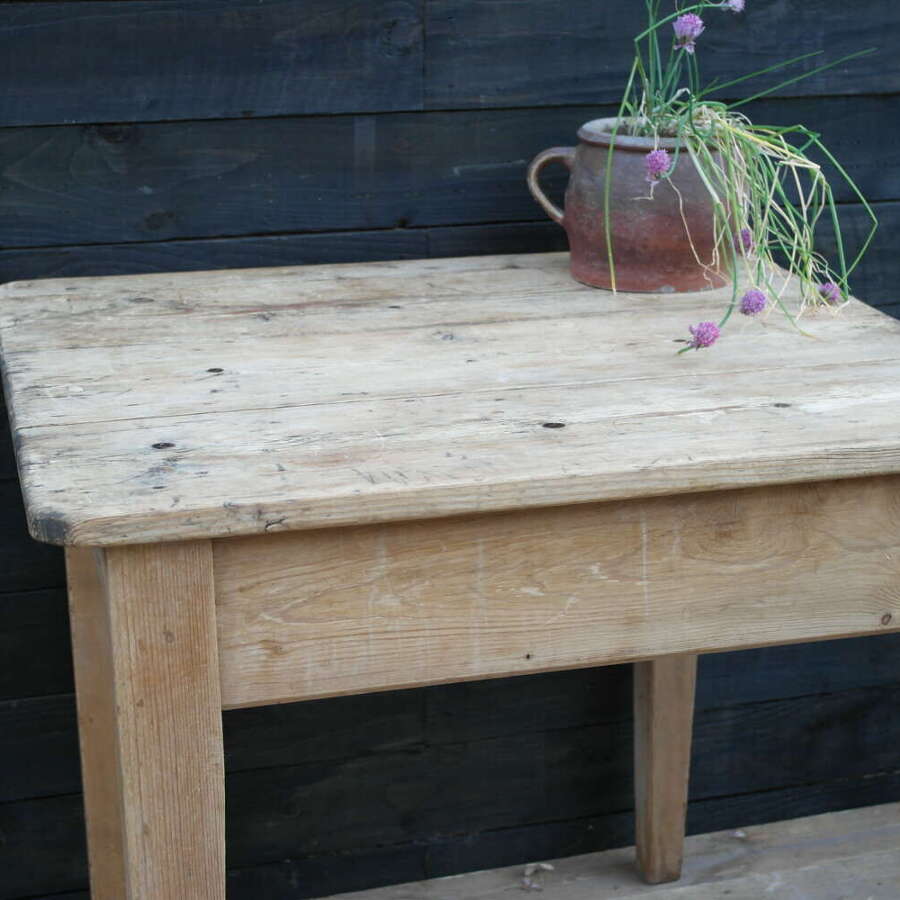 Victorian pine table