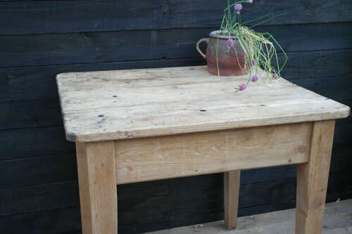 Victorian pine table