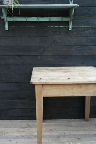 Victorian pine table