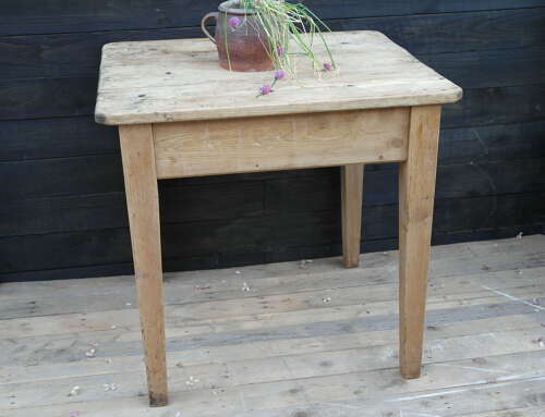 Victorian pine table