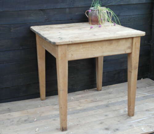 Victorian pine table