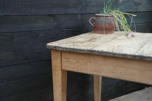Victorian pine table