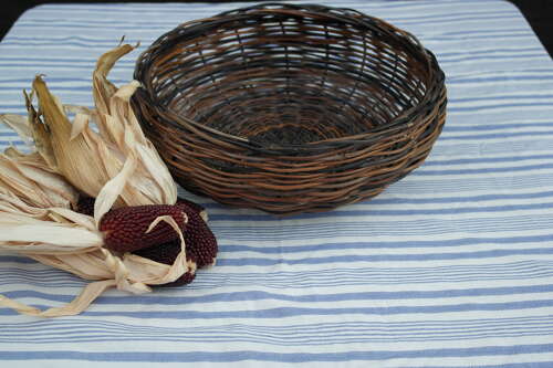 Handmade willow bowl