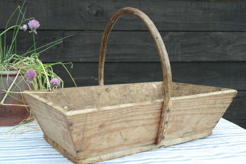 French wooden trug