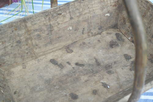 French wooden trug