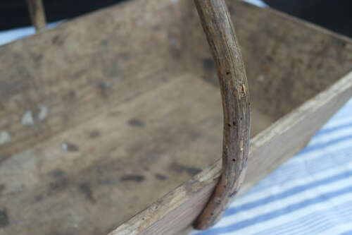 French wooden trug