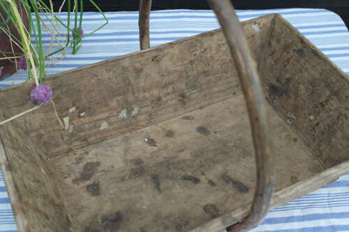 French wooden trug