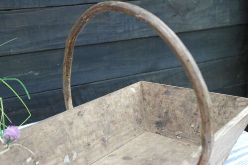 French wooden trug