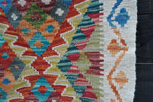 Colourful Kilim rug