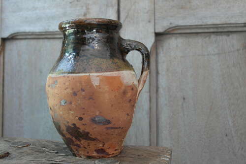 Small Turkish Olive Pot