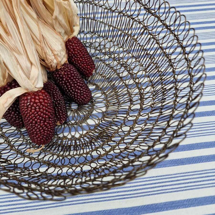 French wirework bowl