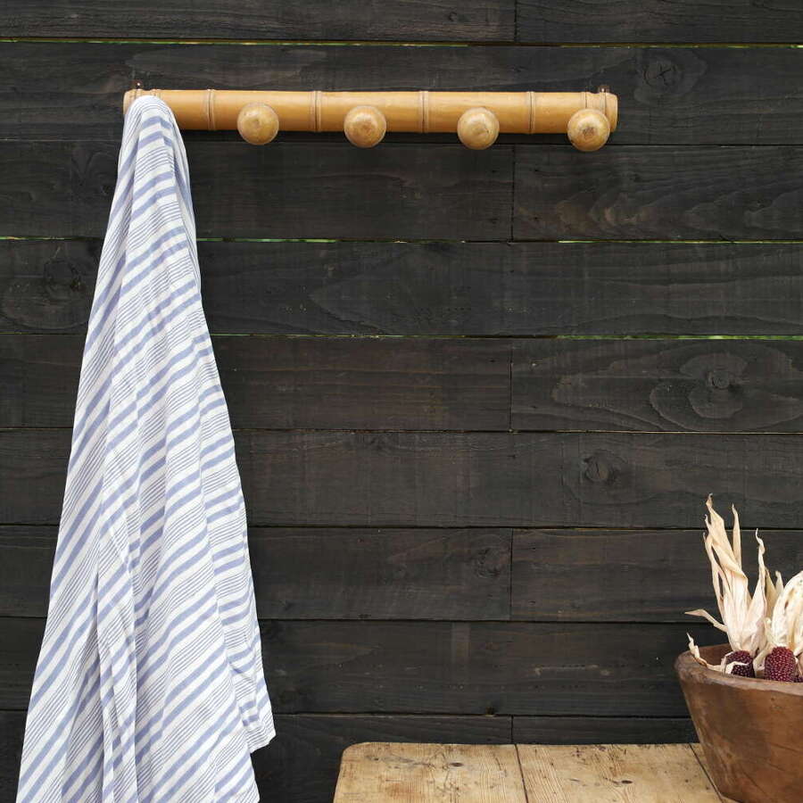 Antique French faux bamboo hooks