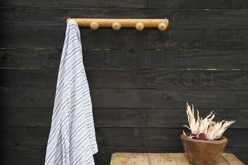 Antique French faux bamboo hooks