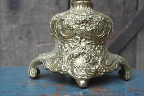 French brass candelabra