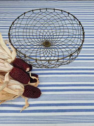 Rustic wire basket