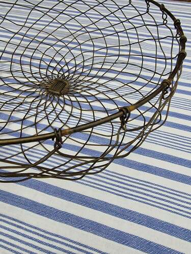Rustic wire basket
