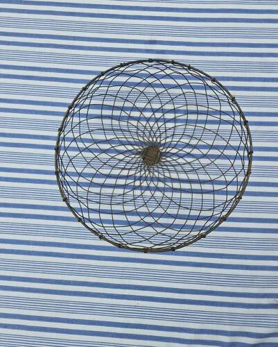 Rustic wire basket