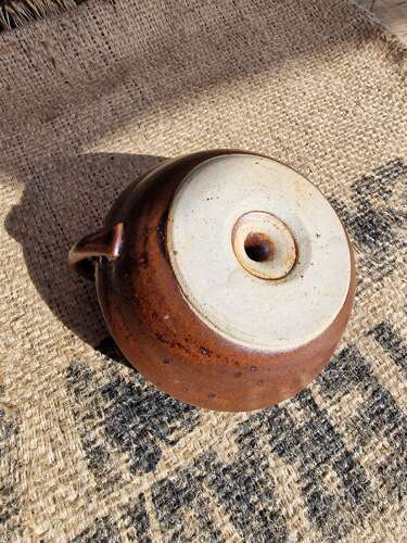 Studio pottery chamberstick