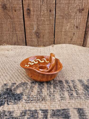 Studio pottery chamberstick