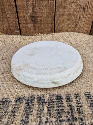 Studio pottery dip or egg plate