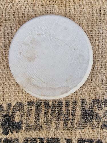 Studio pottery dip or egg plate