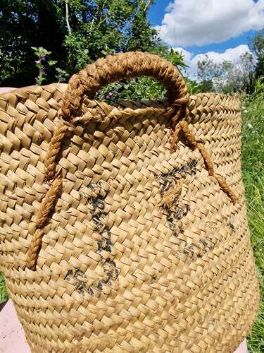 Spanish olive basket