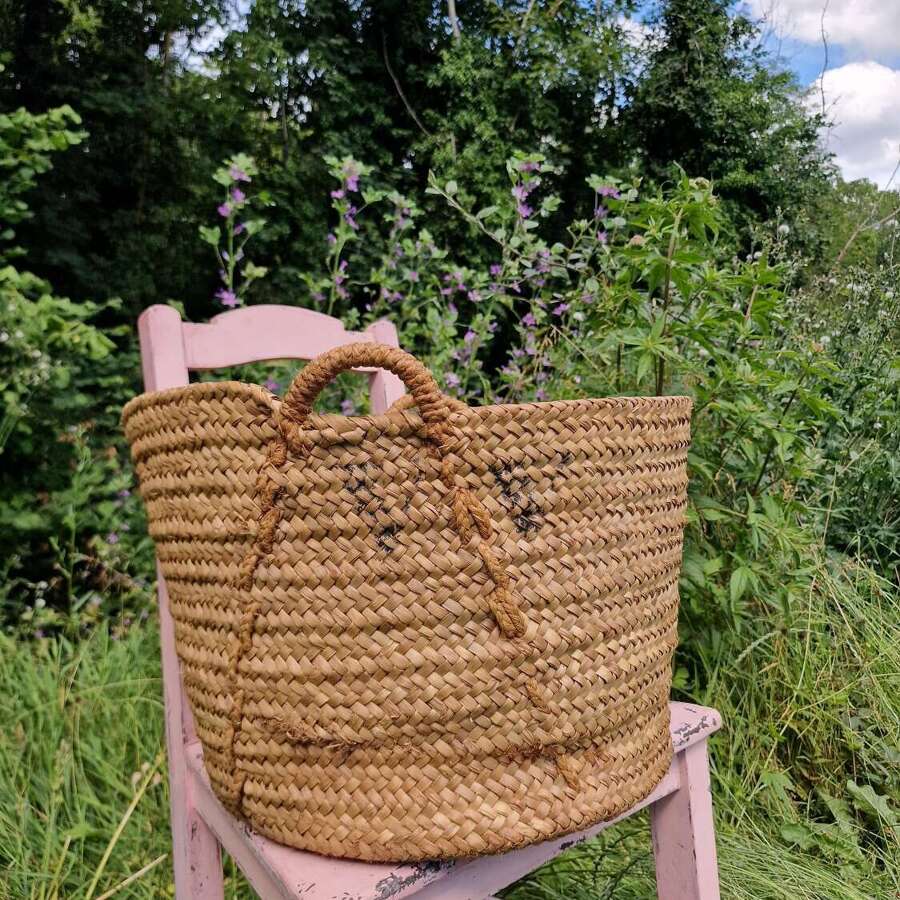 Spanish olive basket