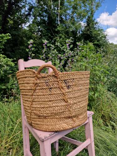 Spanish olive basket