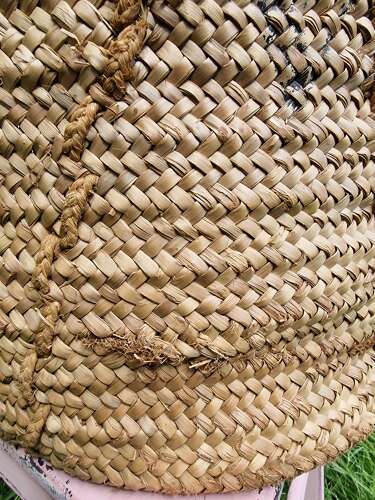 Spanish olive basket