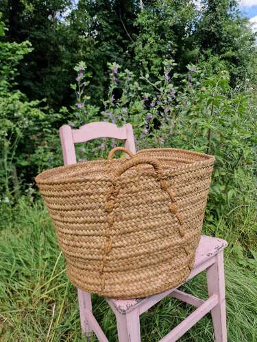 Spanish olive basket