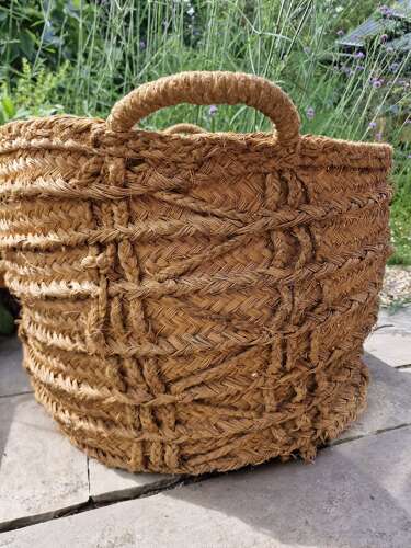 Spanish olive picking basket
