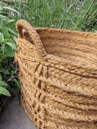 Spanish olive picking basket