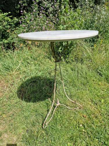 French bistro table 19th century