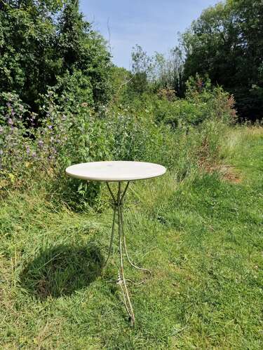 French bistro table 19th century