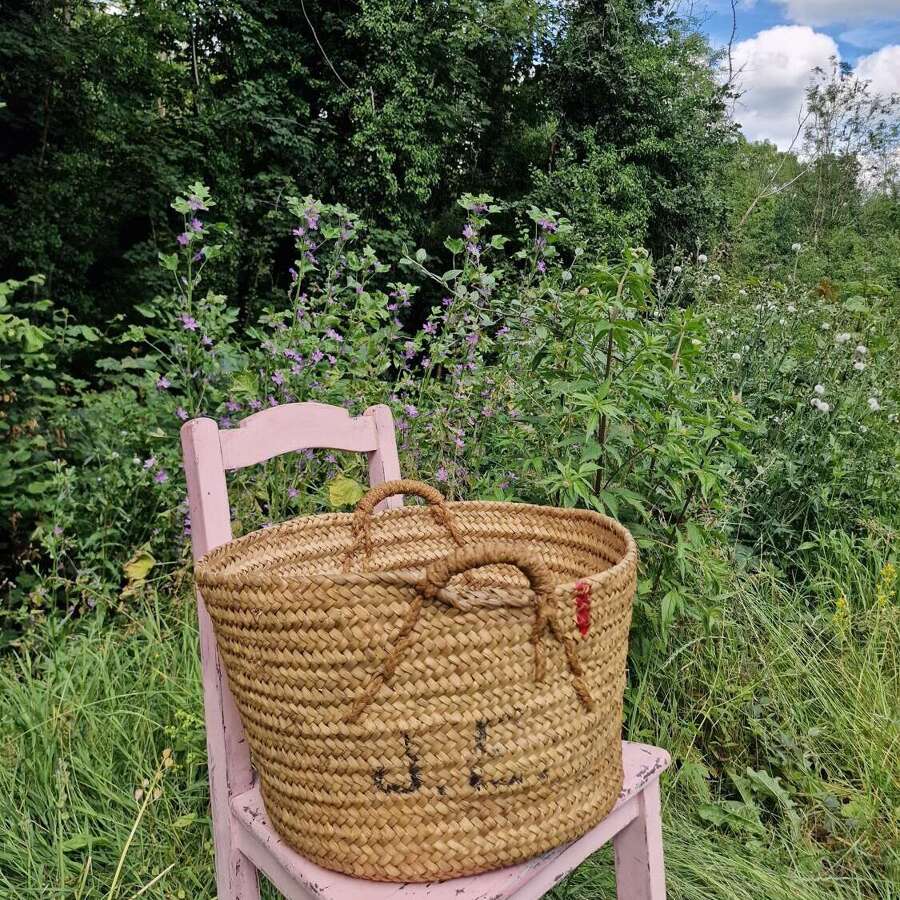 Spanish olive basket