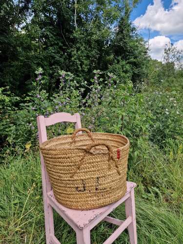Spanish olive basket