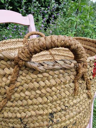 Spanish olive basket