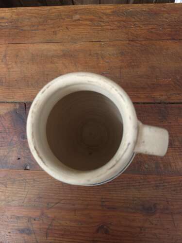 Rustic clay jug