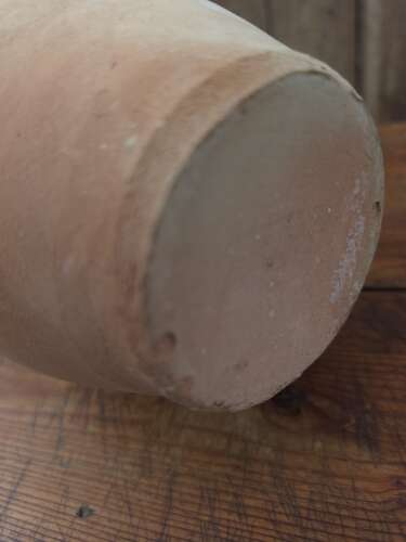 Rustic clay jug