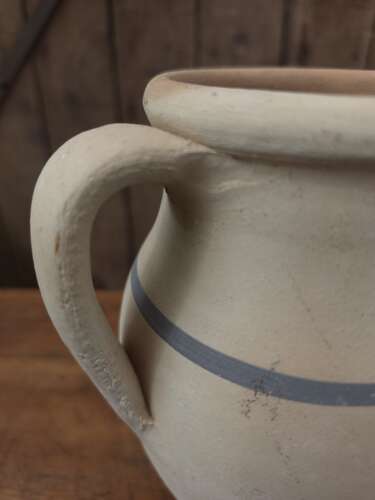 Rustic clay jug