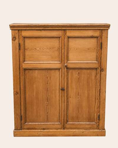 Victorian pine cupboard