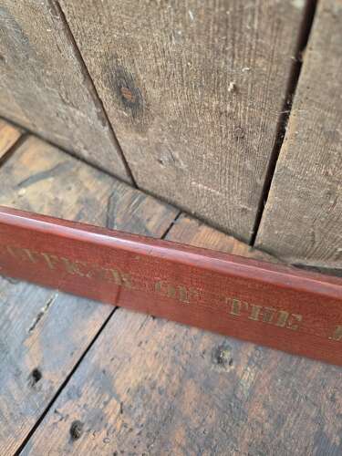 Vintage Royal Navy Association “Officer of the Day” wooden sign