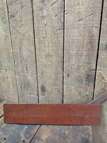 Vintage Royal Navy Association “Officer of the Day” wooden sign