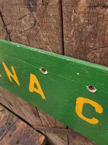 Royal Naval Association Club sign
