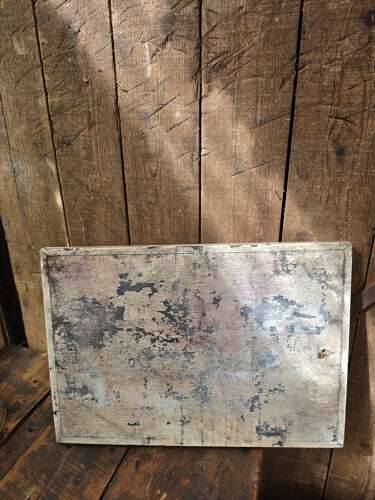 Vintage Royal Naval Association “No Gangway During Divisions” wooden sign
