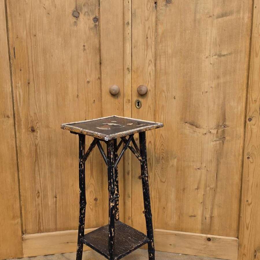 Vintage Chinese bamboo occasional table