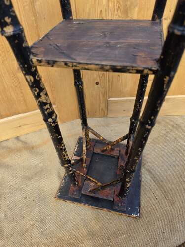Vintage Chinese bamboo occasional table