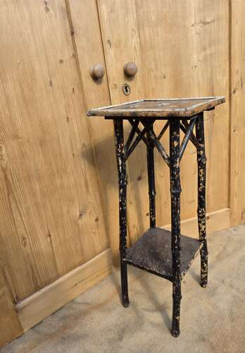 Vintage Chinese bamboo occasional table